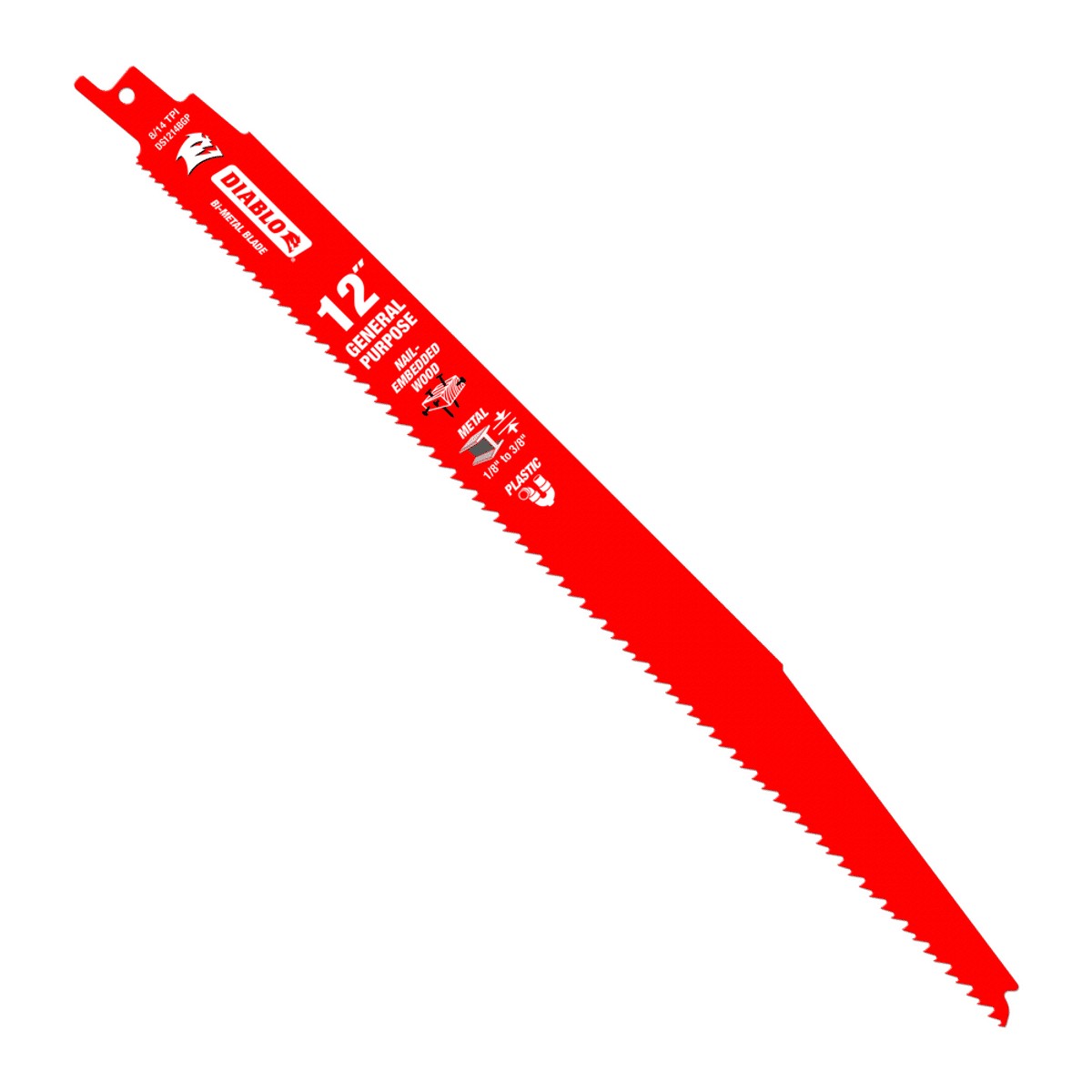 5pk 12''mtl Recip Blade