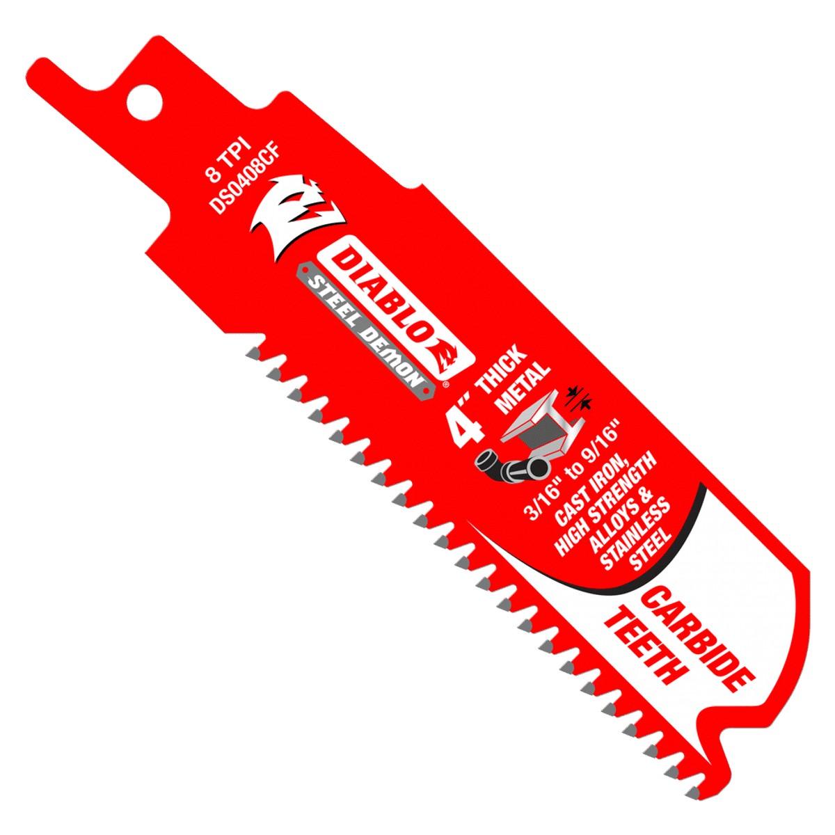 3pk 4''8tpi Recip Blade