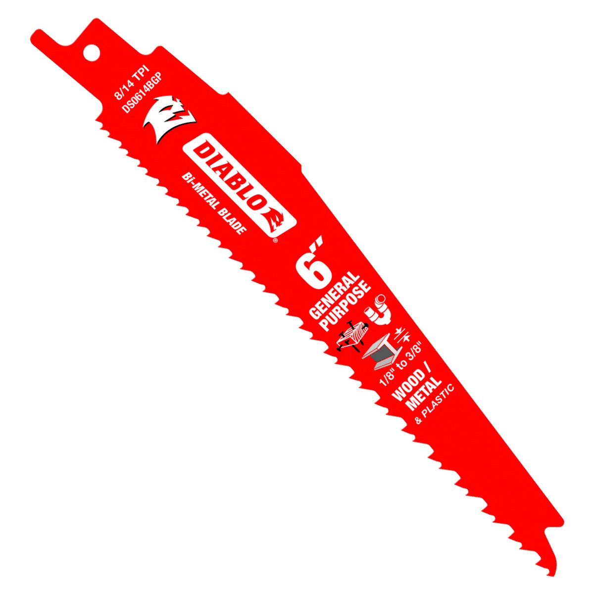 5pk 6"8/14t Recip Blade