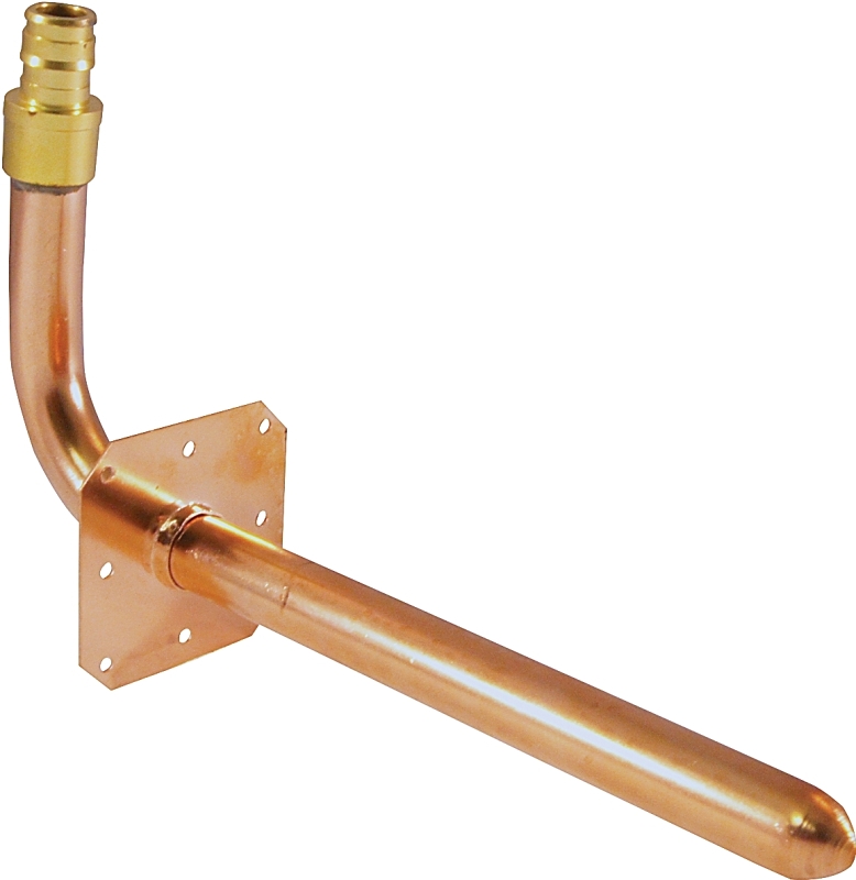 Stub-out 1/2" Barb Coper 200p