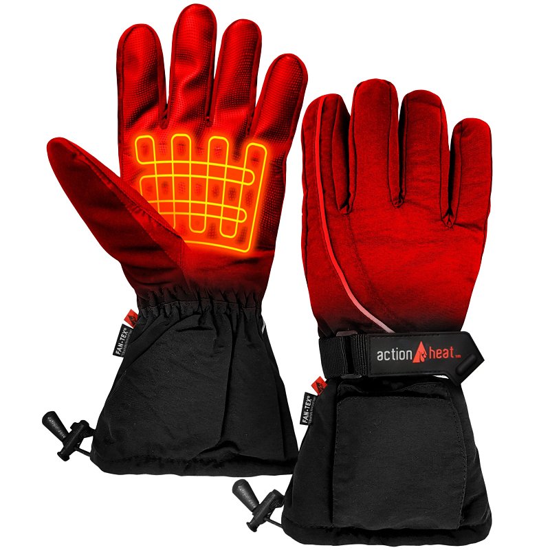 Wm Heated Glove Aa Batt