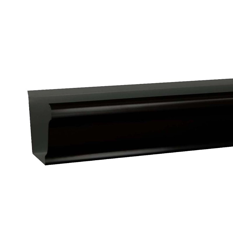 K-style Gutter Al Blk 5inx10ft