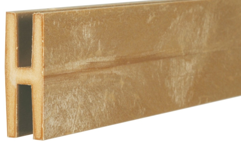 Divider H-channel Cedar 8ft