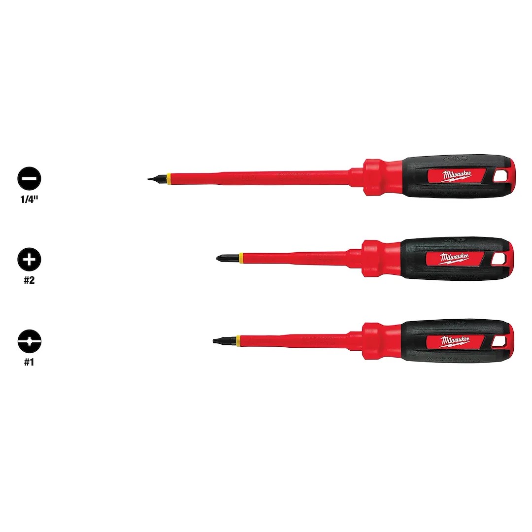 3 PC 1000V Ins Scrdrv Set