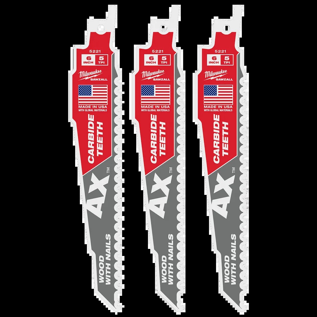 Mlw 6" 5tpi Carb Ax Blade