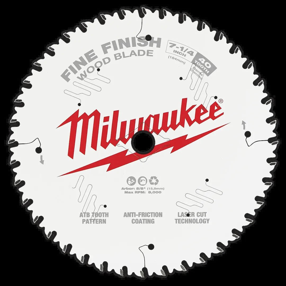7-1/4"60TUltraFineFinishCSawBld