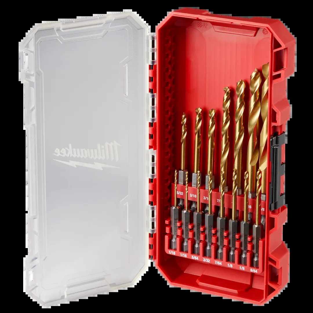 SHK?REDHELIX?TitDrlBitSet?15PC