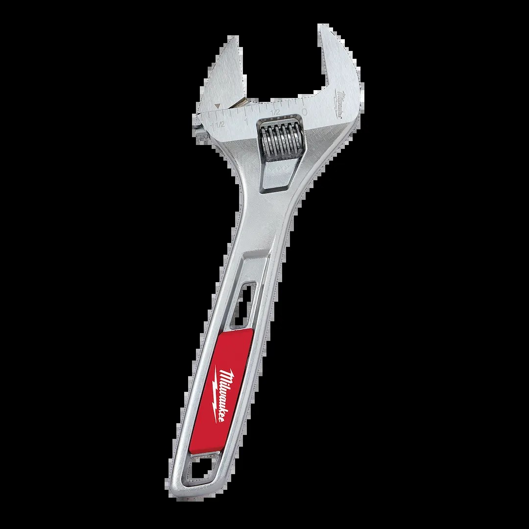 8" Wide Jaw Adjustable Wrench