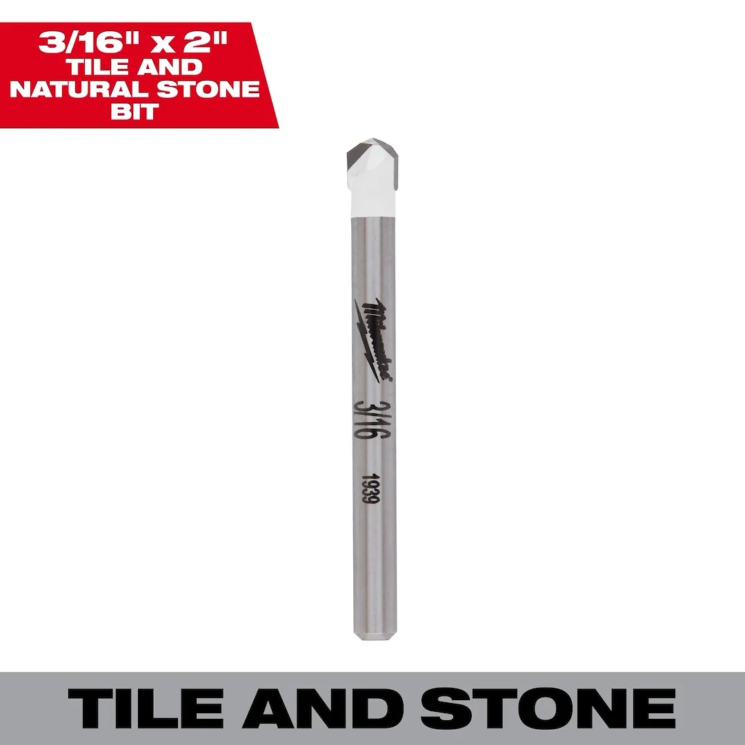 3/16" Natural Stone Bit