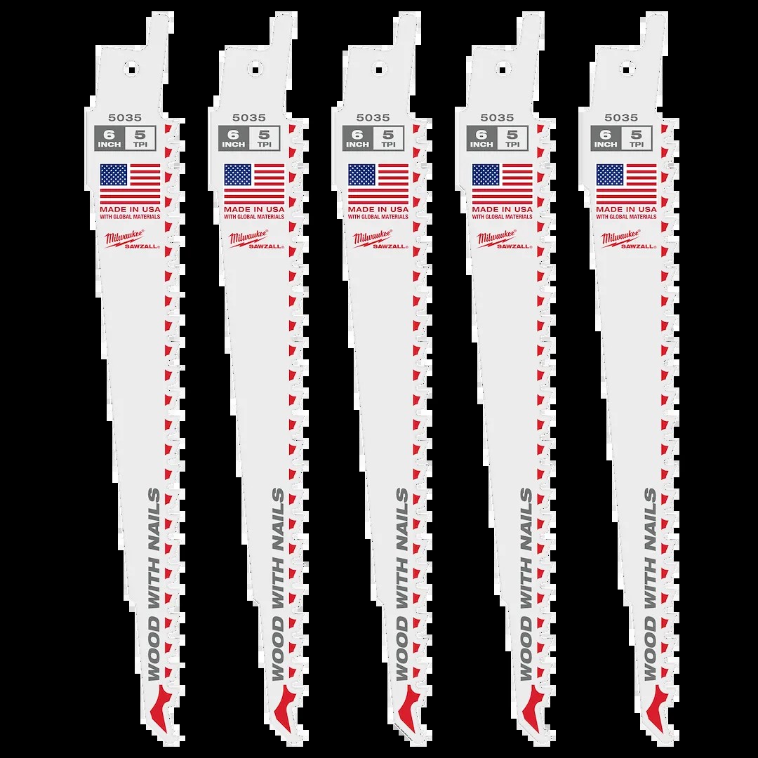 Mlw 5pk6" 5tpi Sawzal Blade