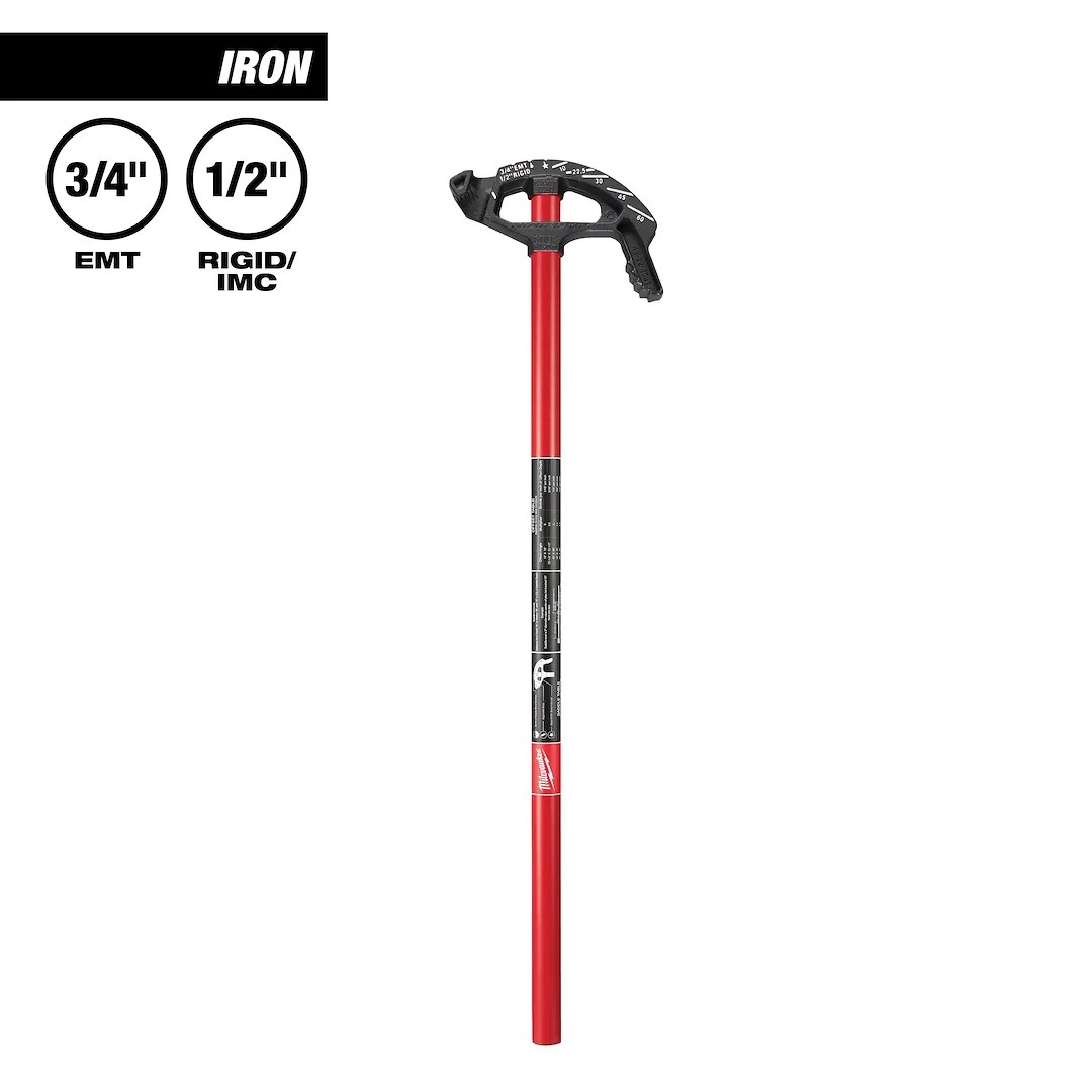 3/4" EMT Iron Conduit Bender