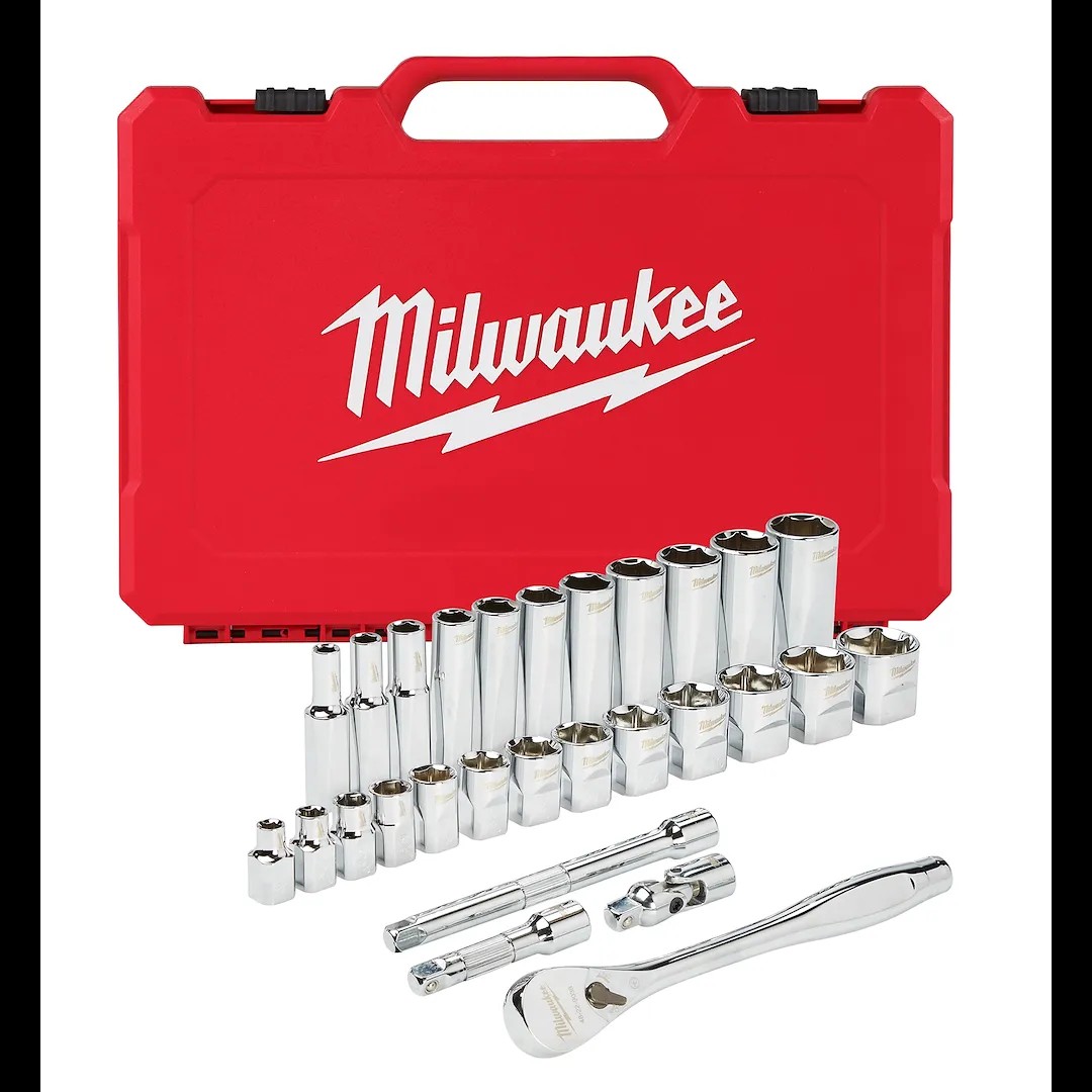 3/8" Drv 28pc Rat&Soc Set- SAE