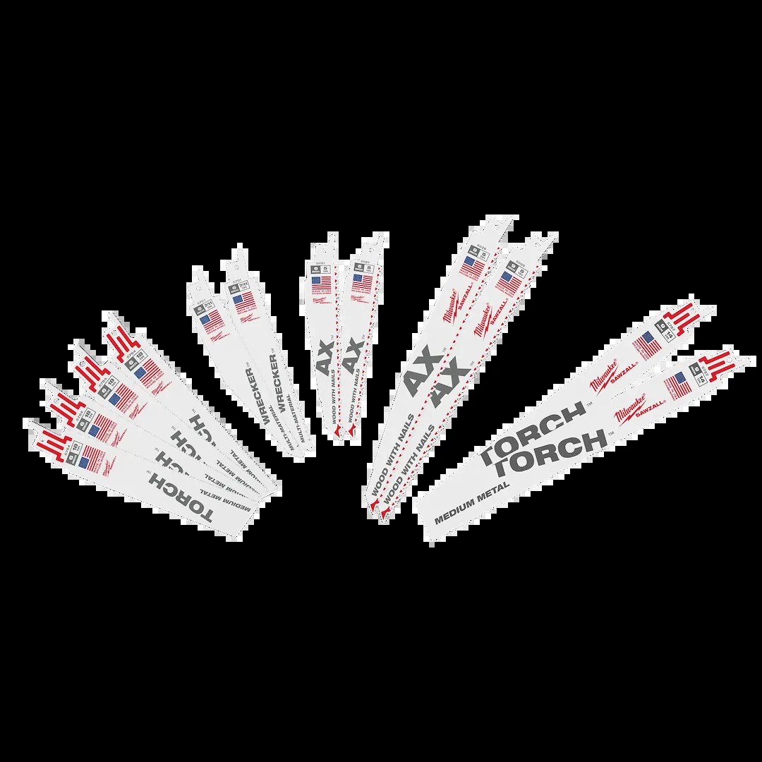 12pc Recip Blade Kit