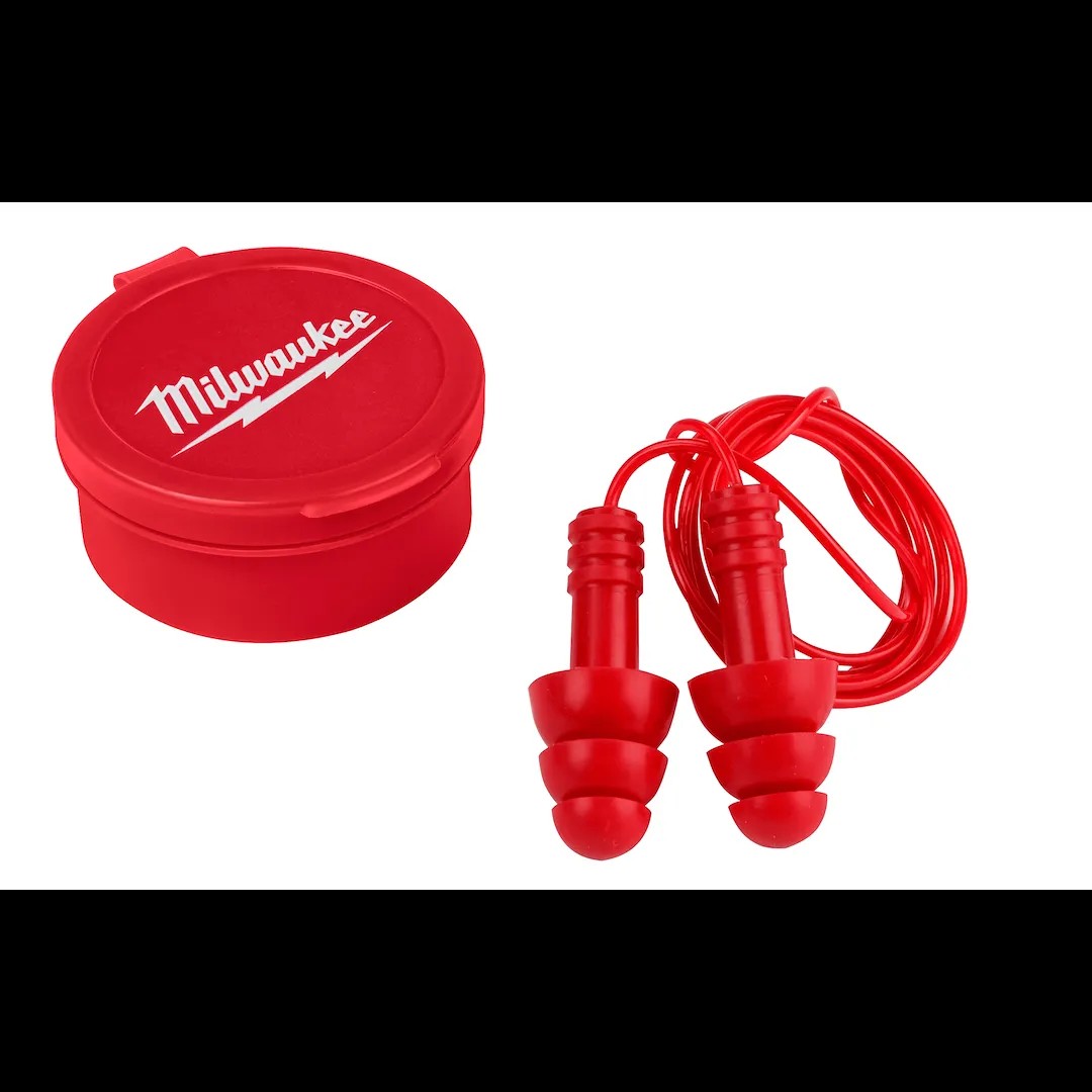 3PK Reusable Corded Earplugs