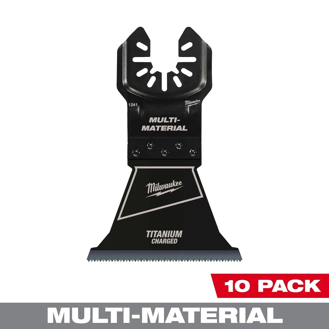 10 Pk 2.5" Titanium  Osci Blade