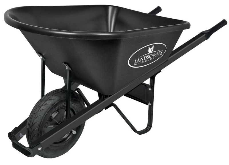 6cuft Poly Landscape Select Blk