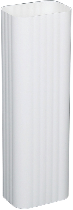 3"x4"x10' Wht Alu Downspout