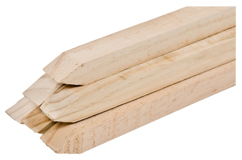 Garden Stake Wood Natural 5ft
