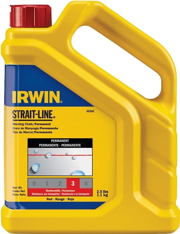 Irwin Chalk Refill Red 2.5lb