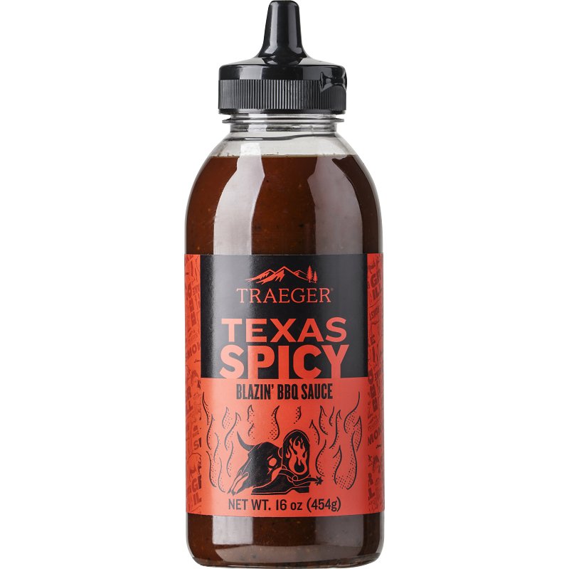 Texas Spicy Bbq 16oz Squeeze Tra