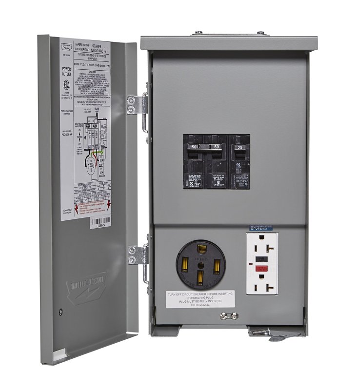 Rvev Pwrotlt 1ph 50a 240v Nema3r