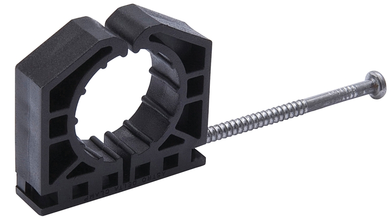 10pk Pipe Clamp Full Cts 1/2in