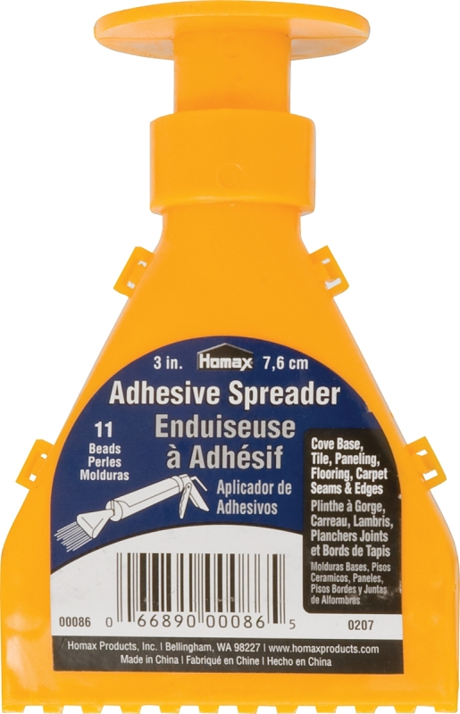 Adhesive Spreader Cove