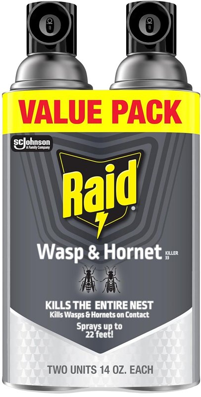 Raid Wasp & Hornet Killer 2pk