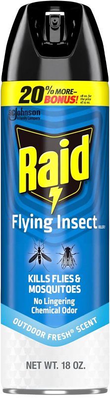 2pk Raid Flying Ins Spray 20oz