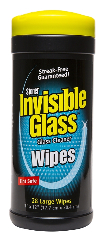 28CT Invis Glass Wipes