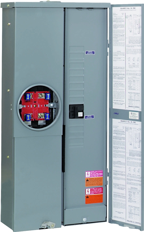 Meter Ctr Outdr Ring 20sp 200a