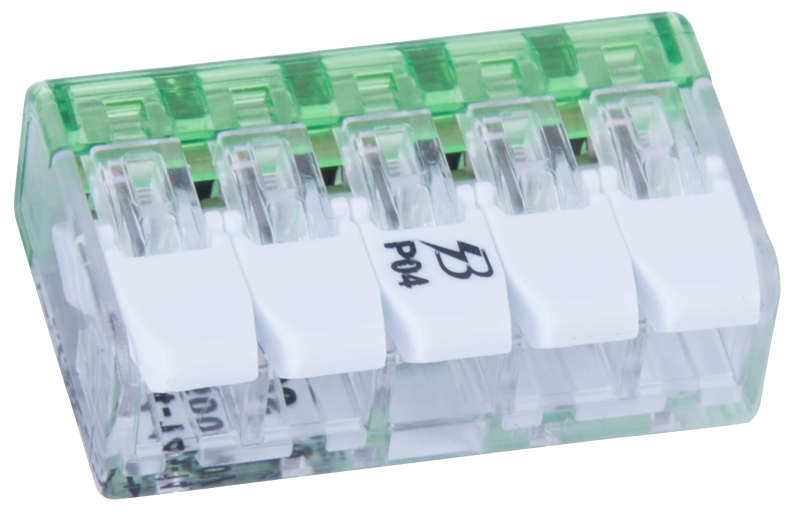 Gb 10pk 5port Lever Connector