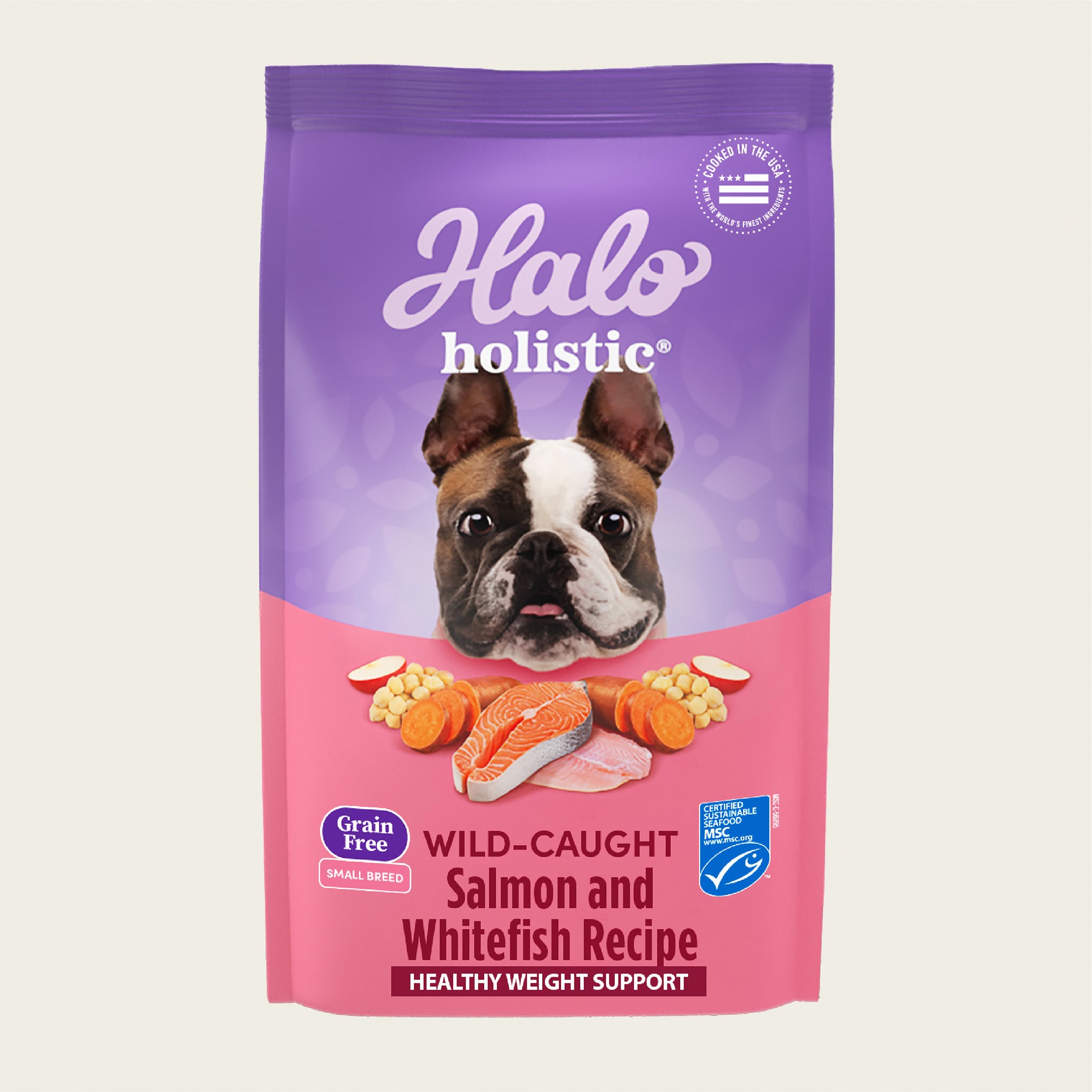 Halo Hol Dog Hg Slmn/whfish 3.5#