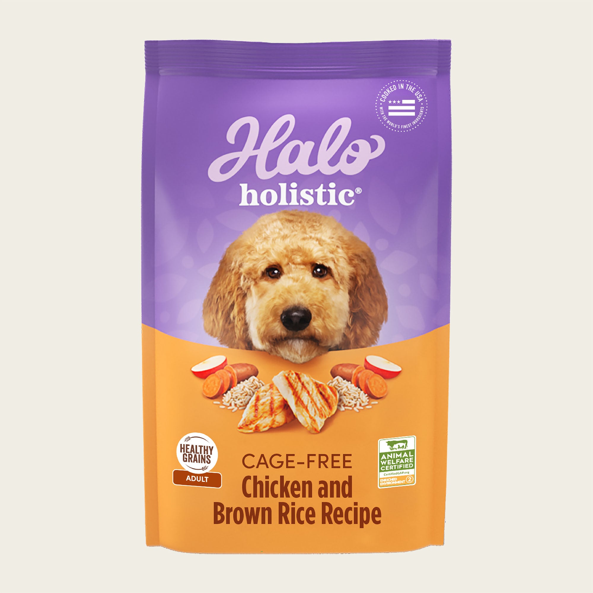 Halo Hol Dog Hg Chkn/rice 3.5#