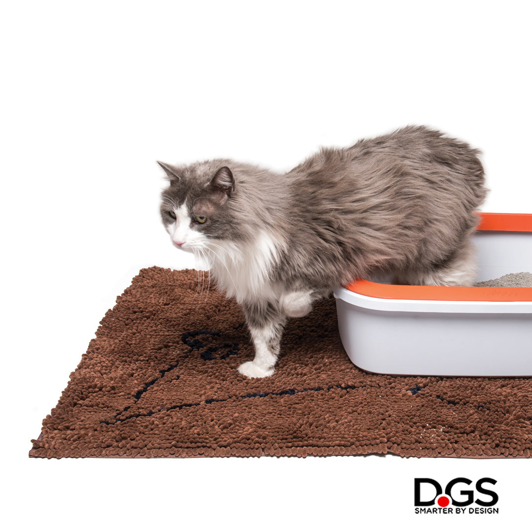 Dgs Cat Litter Mat Brown