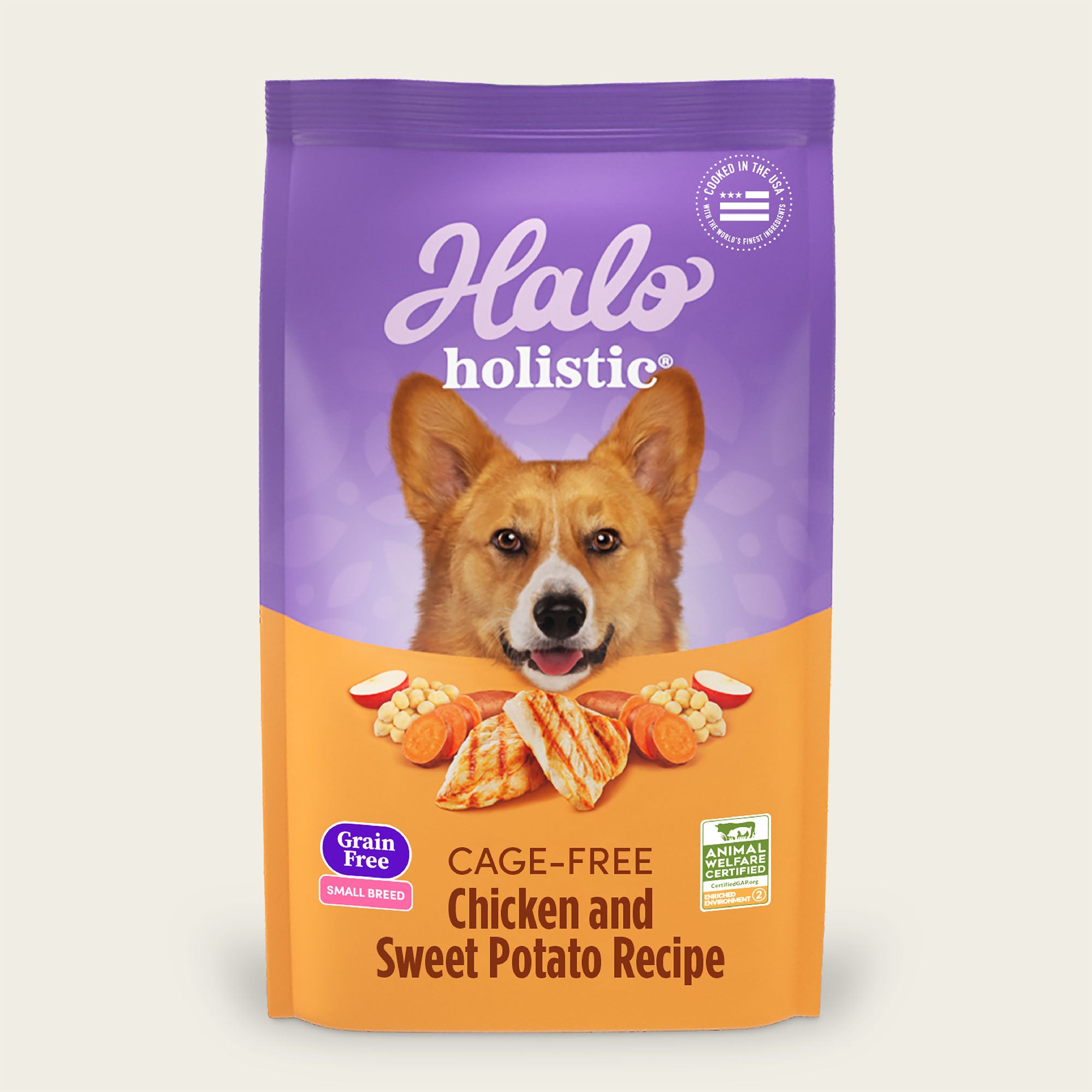 Halo Hol Dog Gf Sb Ch/sw Po 3.5#