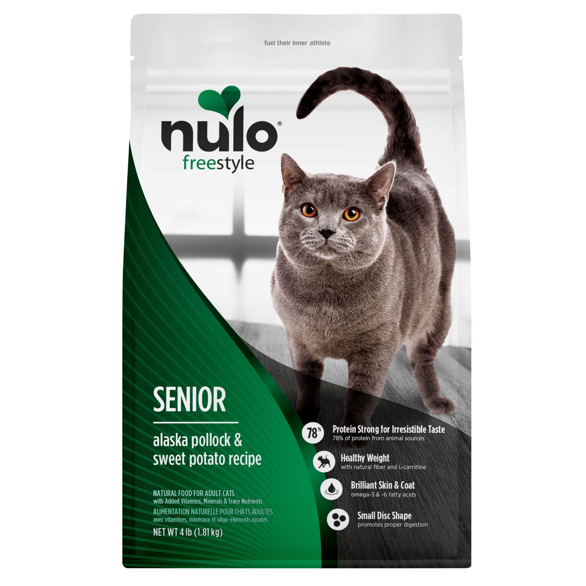 Nulo Free Cat Sr Pollock/duk 5#