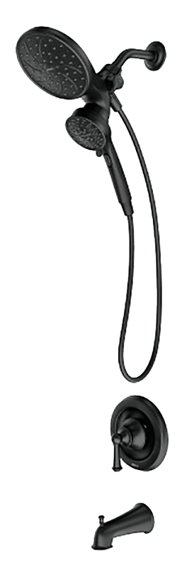 82611bl Faucet Tub/shwr Matblk