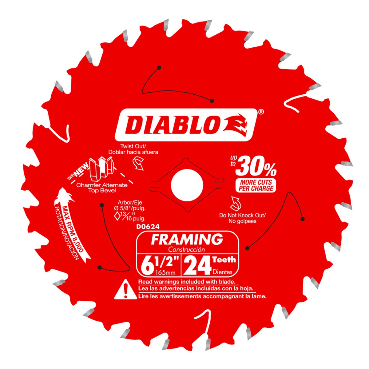 6-1/2x24t Framing Blade