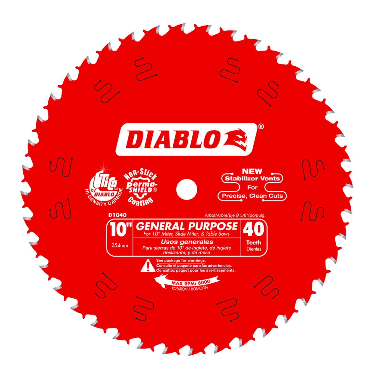 10"x40t Saw Blade