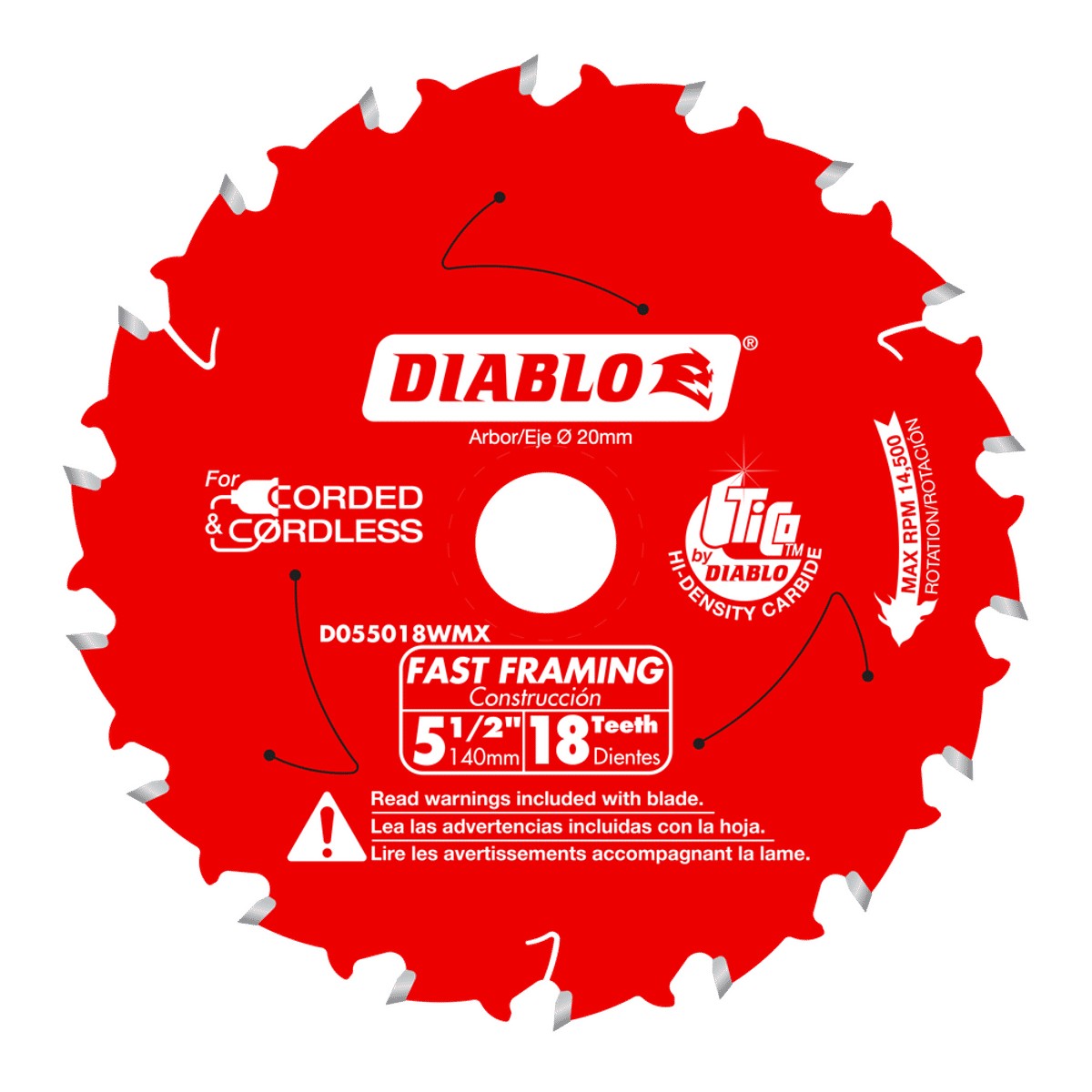 5-1/2x18t Framing Blade