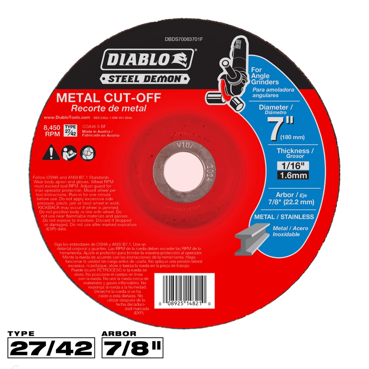 7Type27SpeedmtlCut-OffDisc