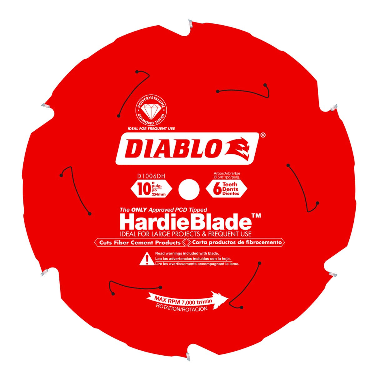 10x6t Cement Saw Blade