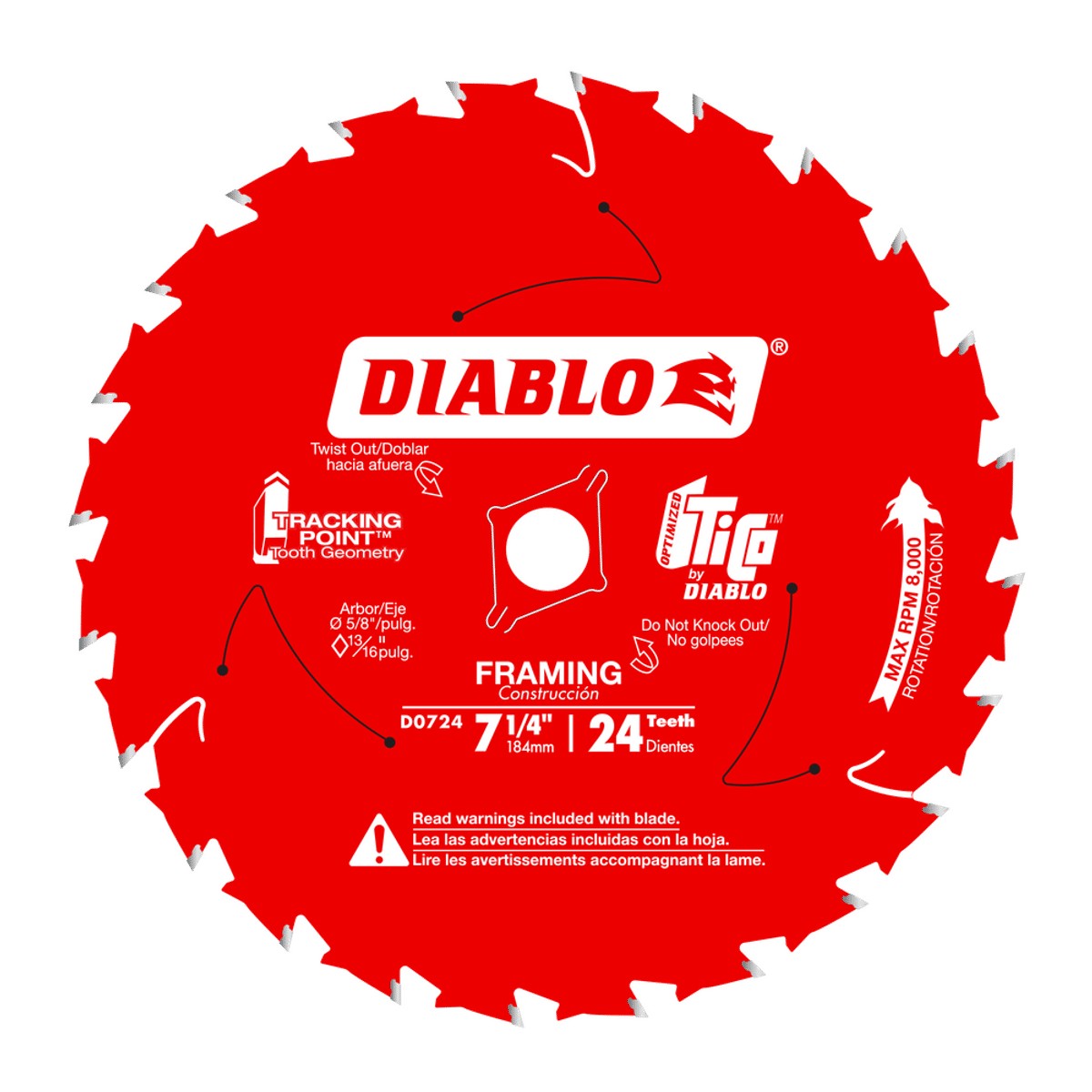 7-1/4"x24t Saw Blade