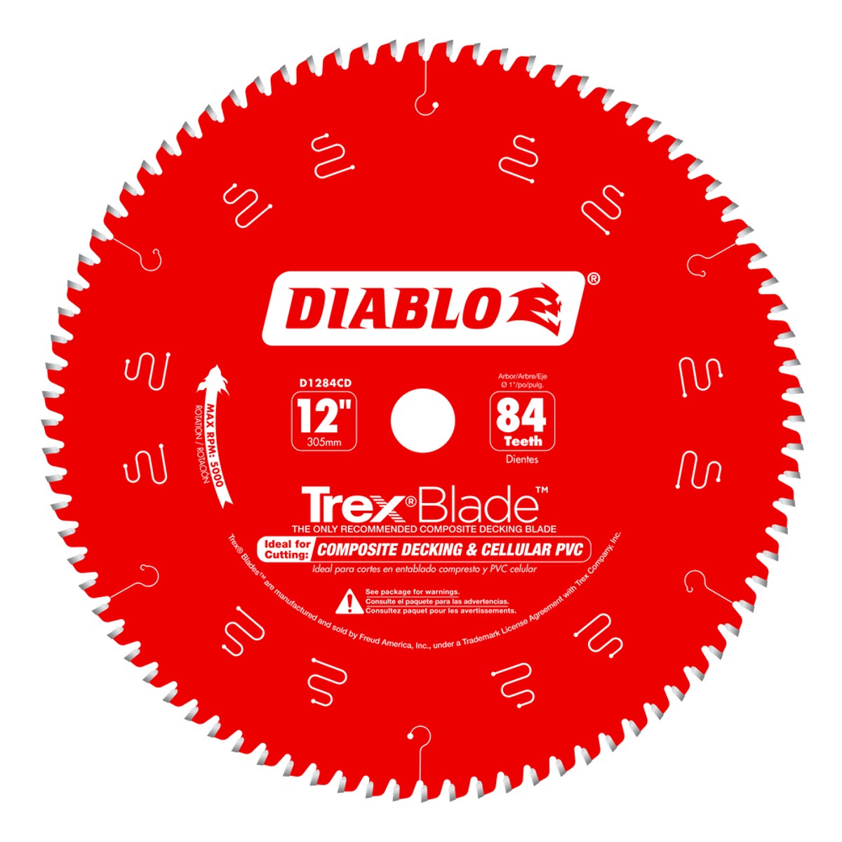 12x84t Composite Blade