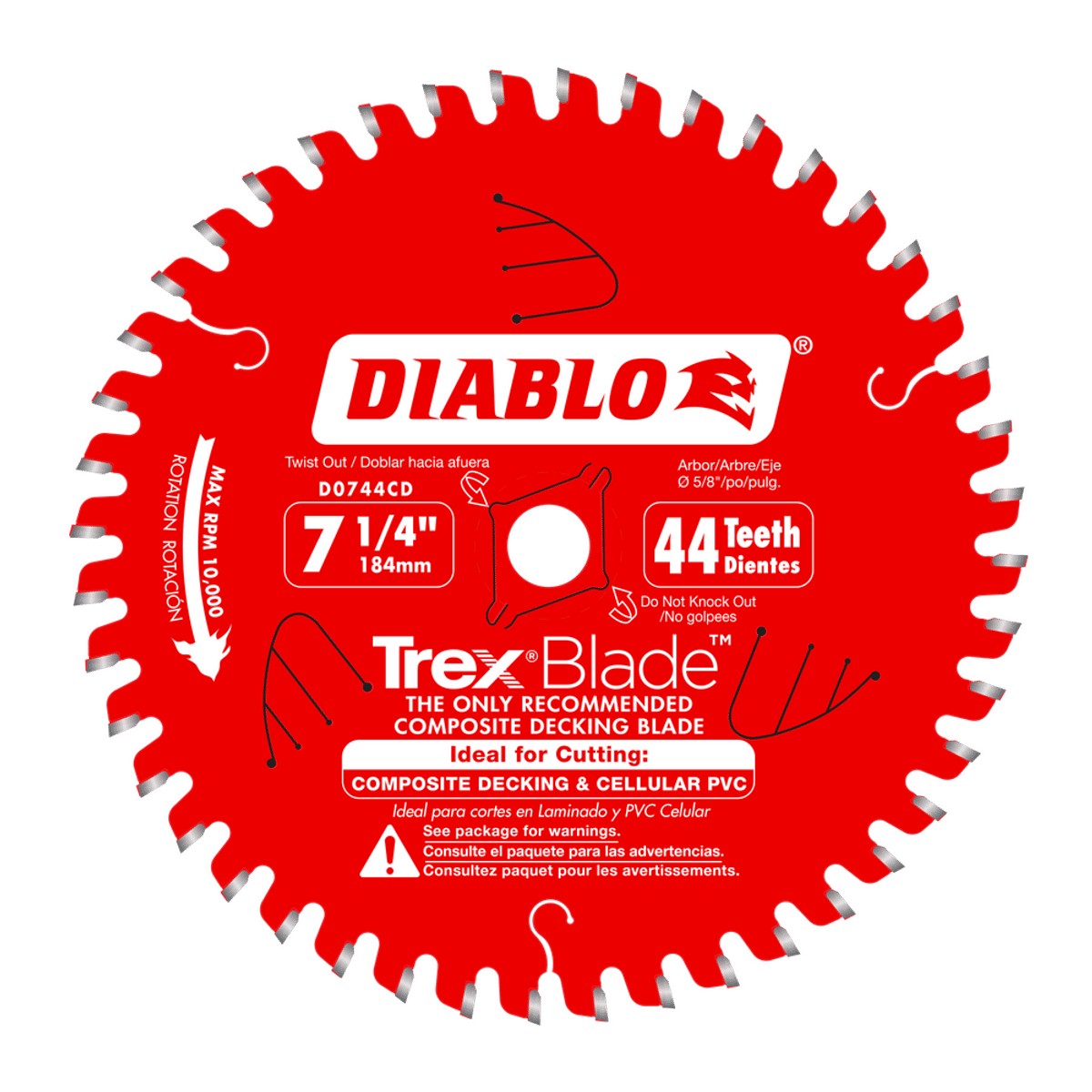 7-1/4x44comp Deck Blade