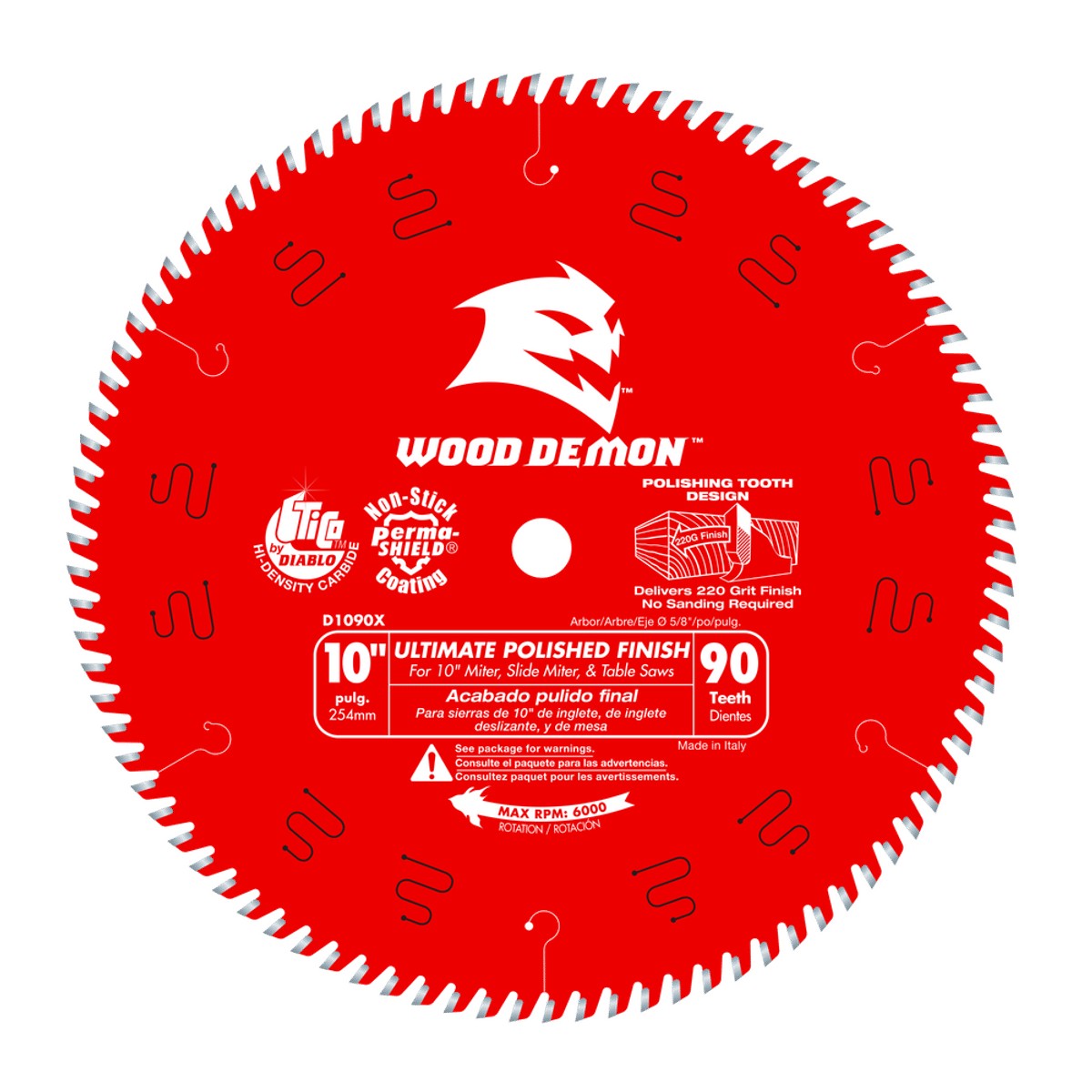 10x90t Finish Blade