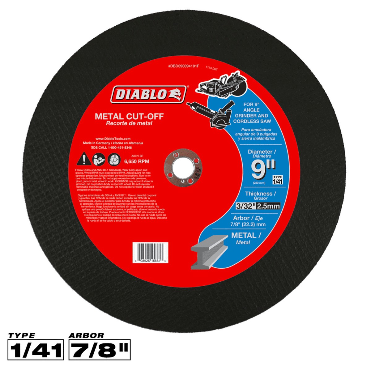 9mtlCut-OffDisc