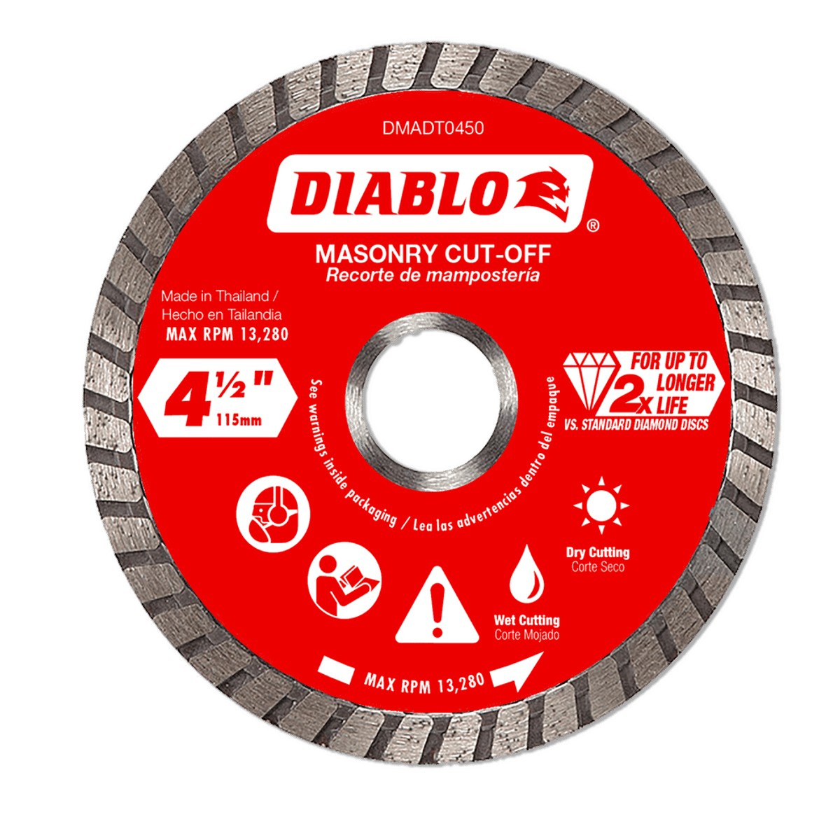 4-1/2DiamondTurboMasonryCut-OffD