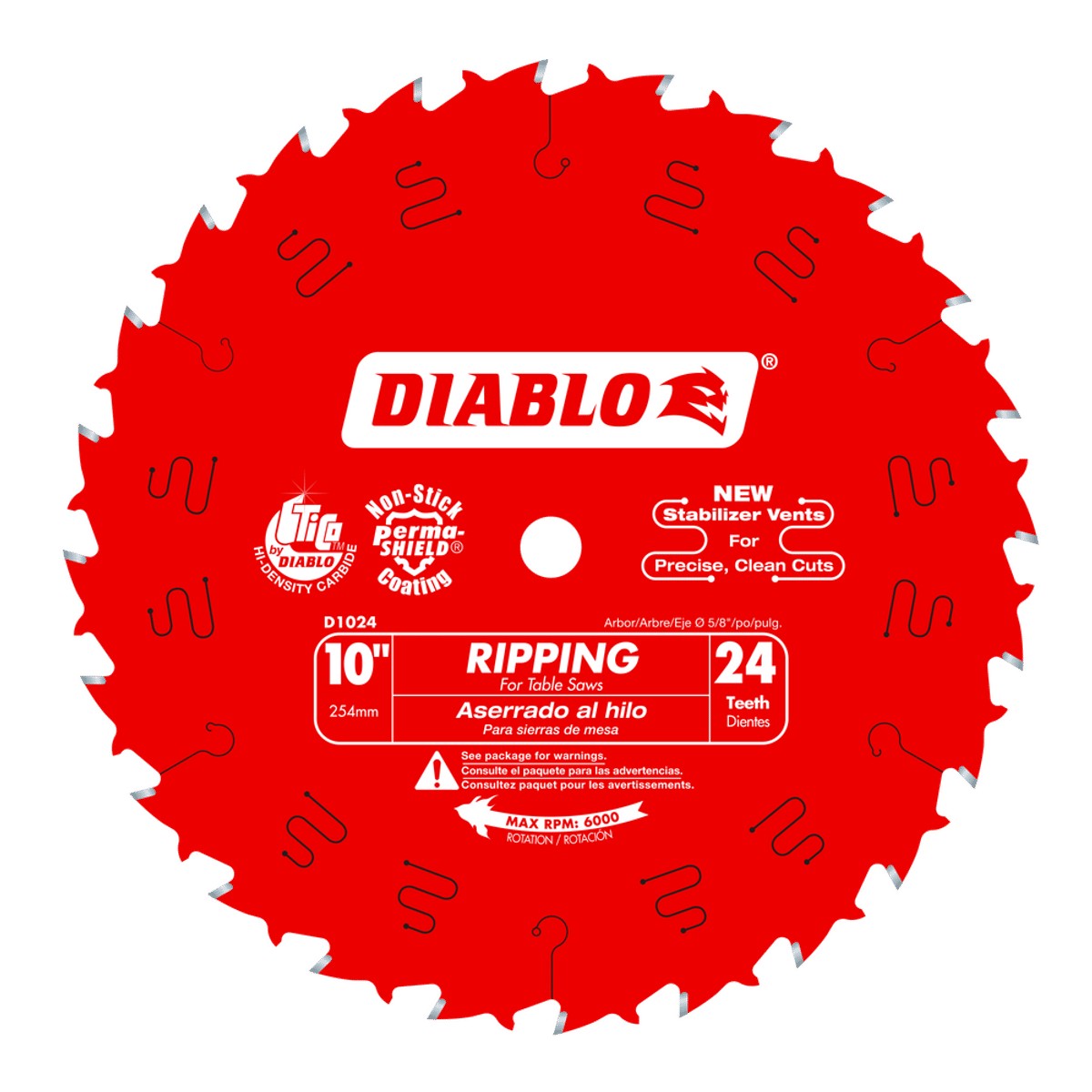10x24t Diablo Blade